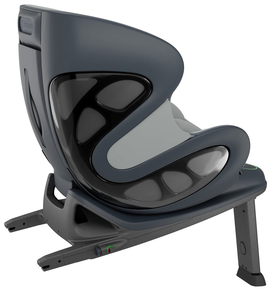 Babyark Convertible Car Seat - Premium - Charcoal Grey / Glacier Ice
