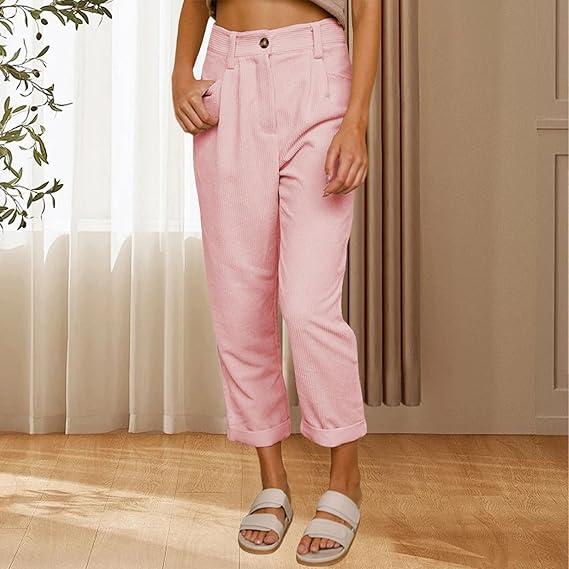 AERLEN Corduroy Business Casual Pants