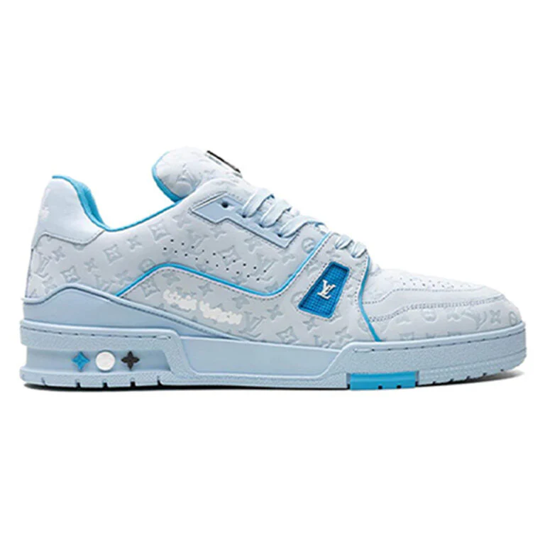 L.V x Tyler the Creator  Trainer “Blue” sneakers