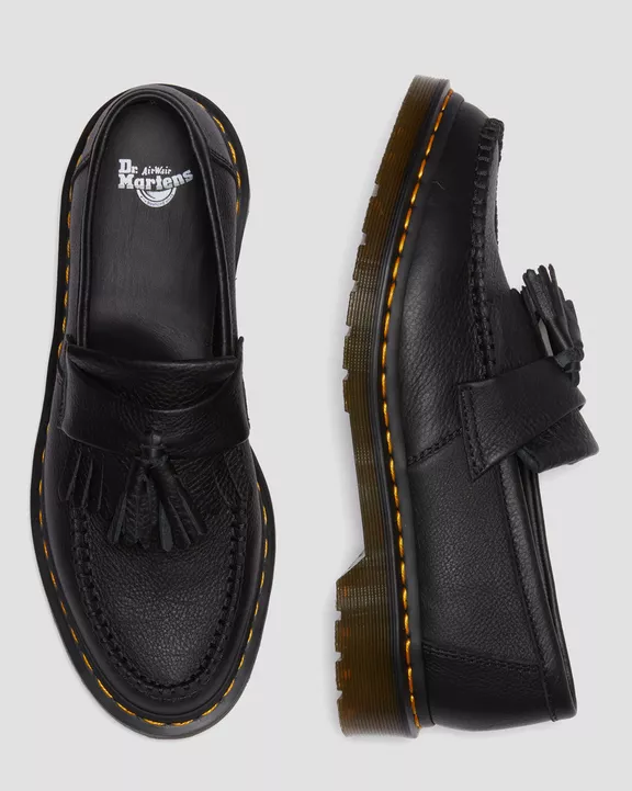 Adrian Virginia Leather Tassel Loafers