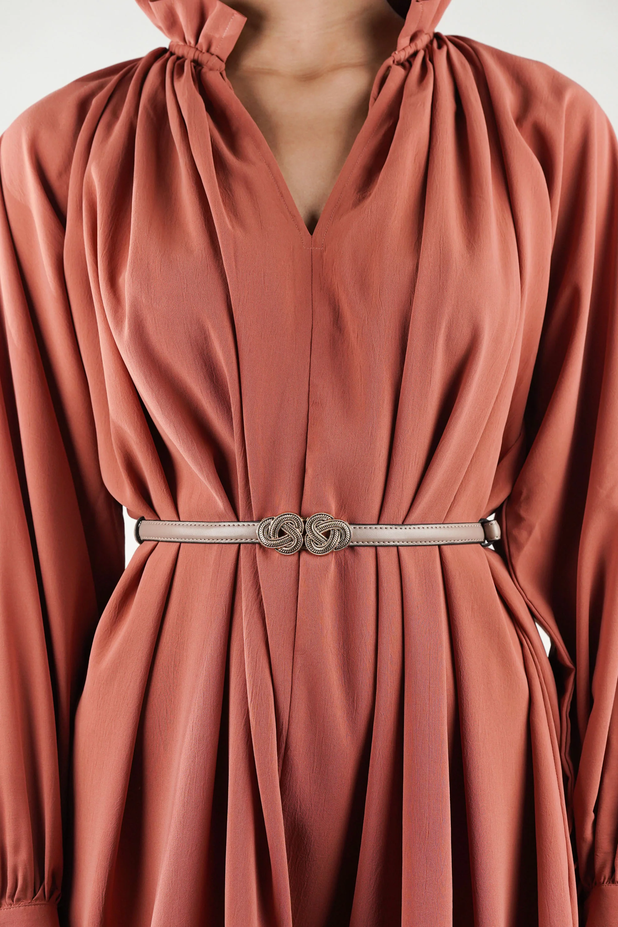 Knot Buckle Waist Belt