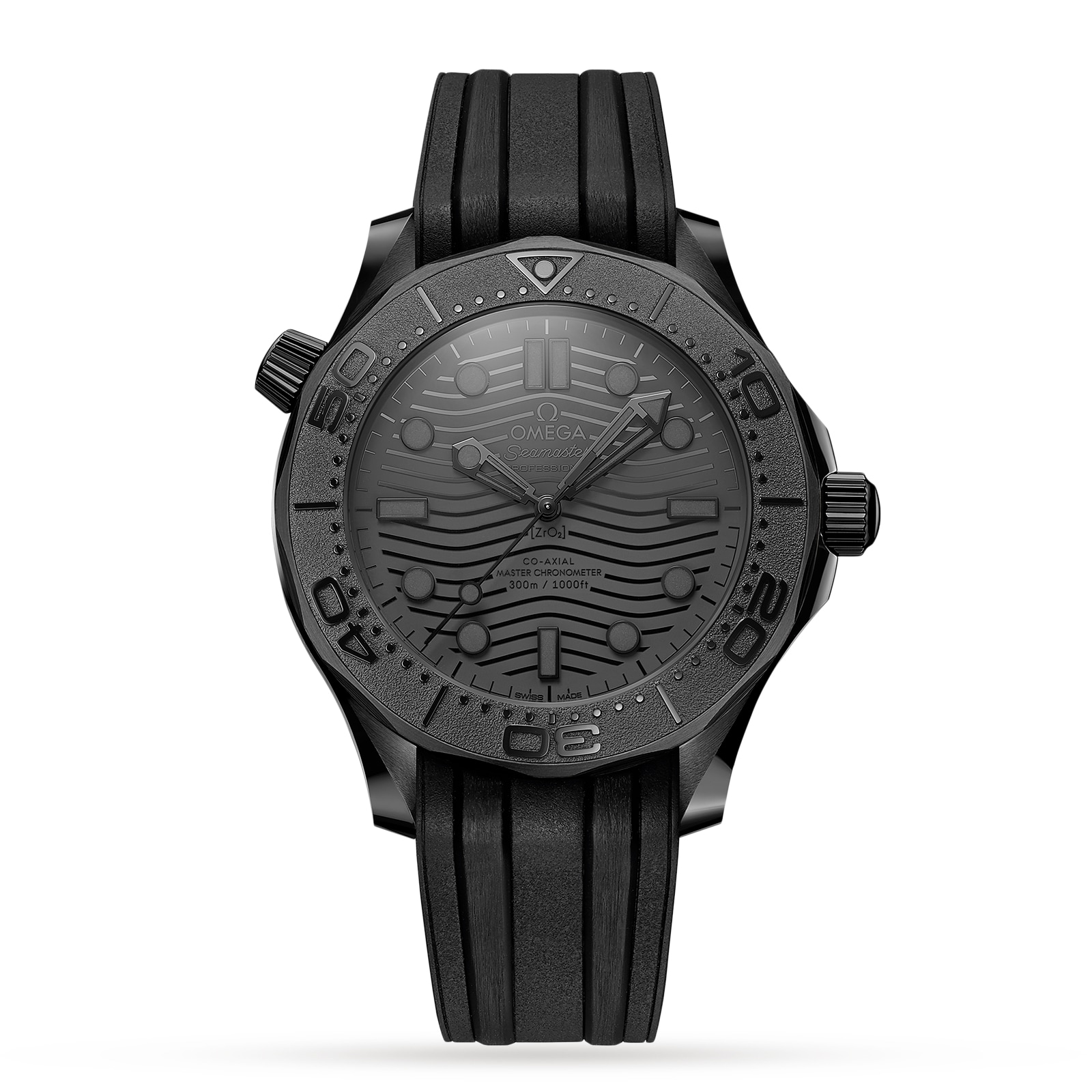 Omega Seamaster Diver 300 Co-Axial Master Chronometer 43.5mm Black Black-P17331799