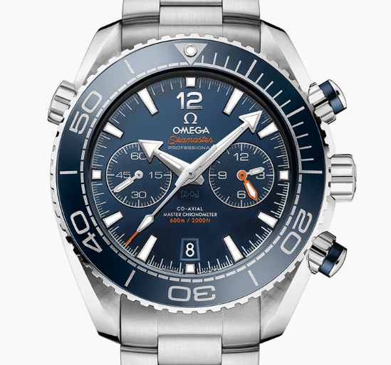 Omega Seamaster Planet Ocean 600M 45.5mm Blue Dial Stainless Steel Bracelet 215.30.46.51.03.001