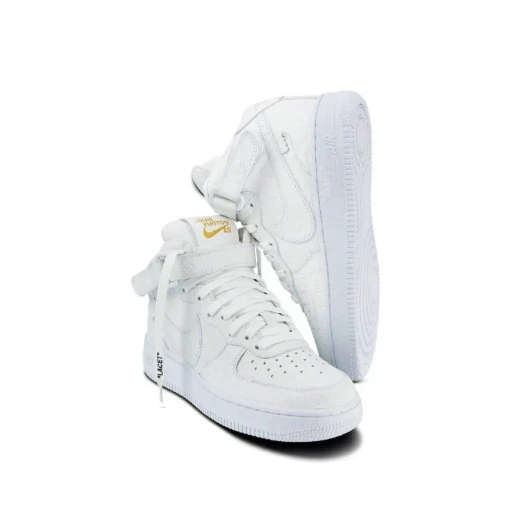 LV x NK Air Force 1 Mid ‘White’