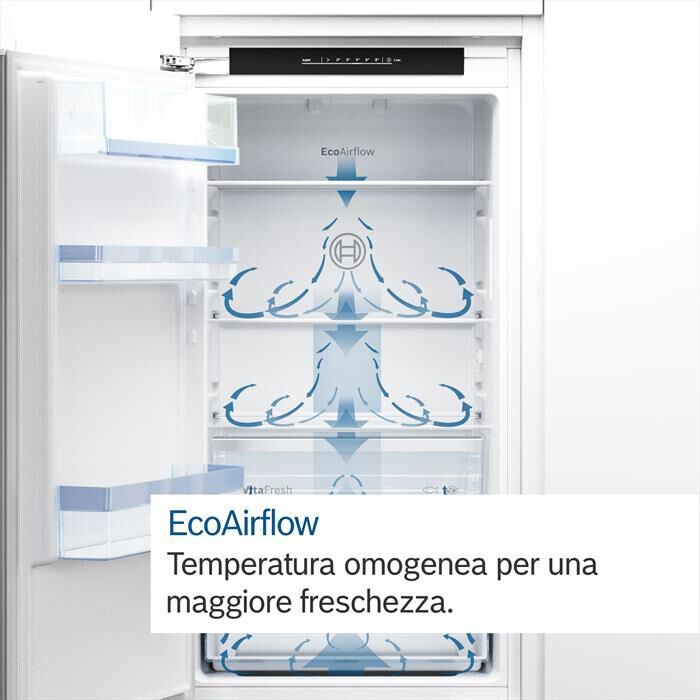 BOSCH - Frigorifero Combinato KIN86NSE0 Classe E-Bianco