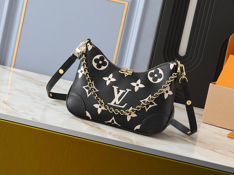 Leather Size 6.3″x3.7″x11.4″ Handbag with Adjustable Strap Chains BB-921547