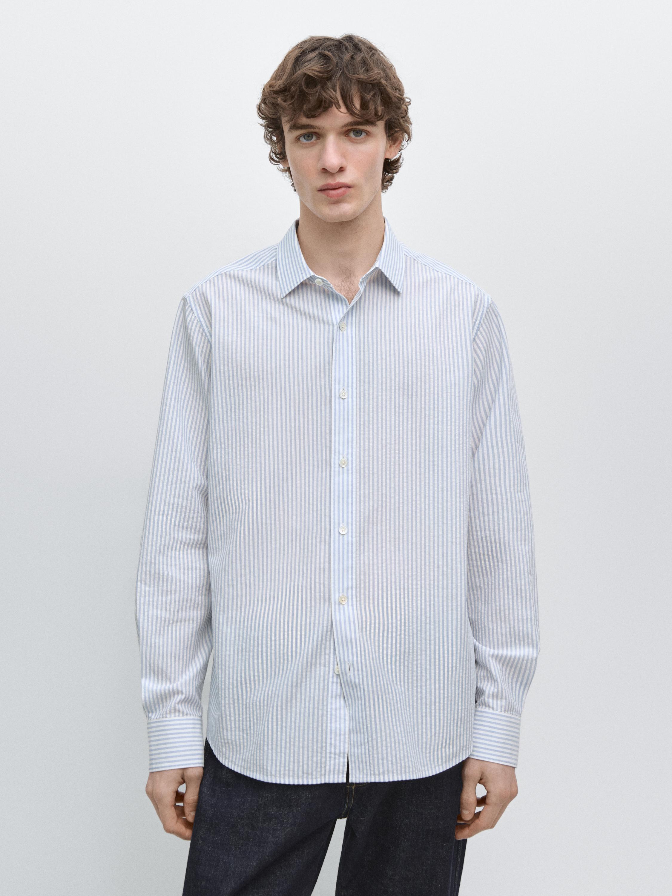 Camisa rayas 100% algodón