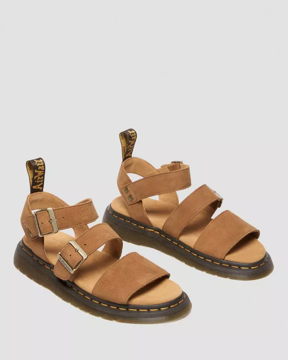 Gryphon Tumbled Nubuck Sandals
