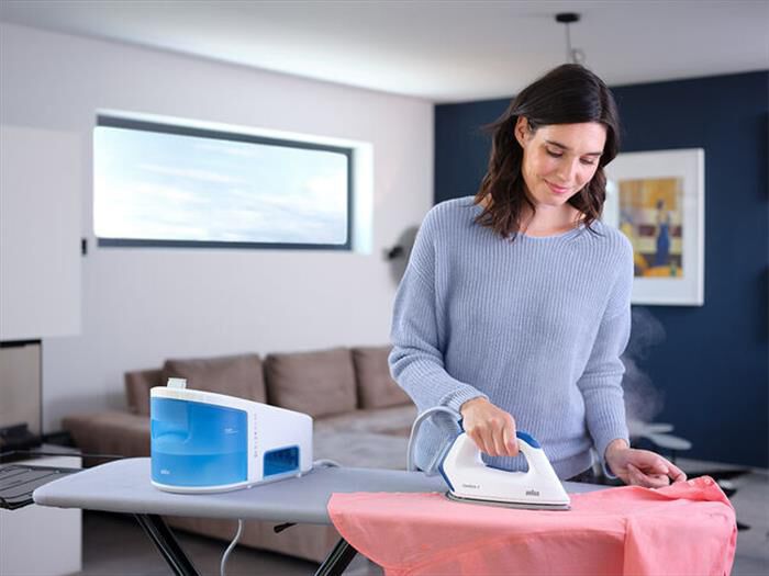 BRAUN - SISTEMA STIRANTE CARESTYLE 3 PRO IS3157BL-BIANCO BLU