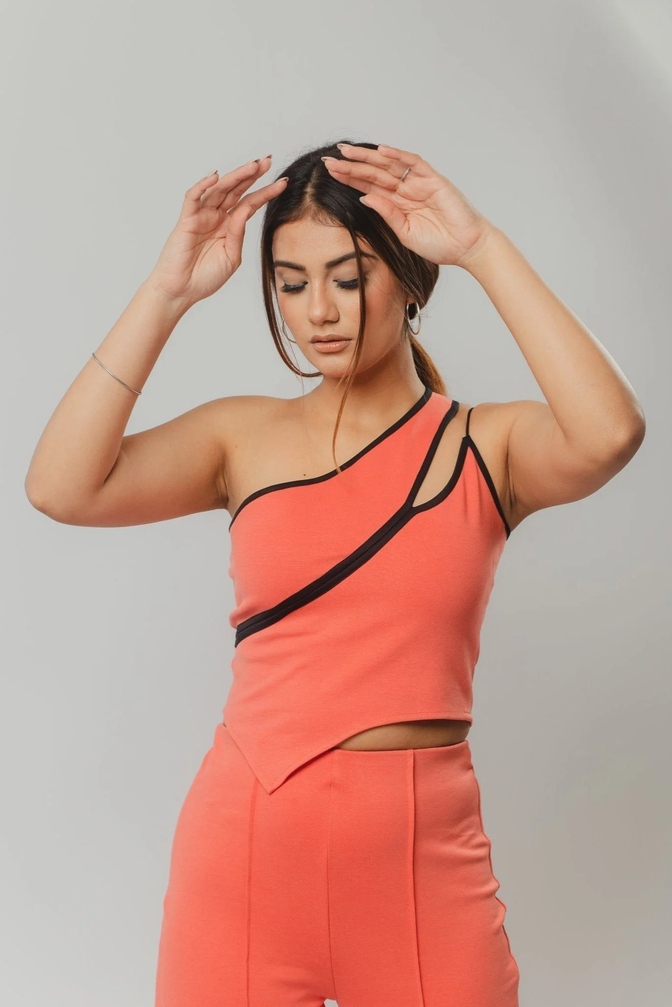 Cutting Edge Coral Coord Set