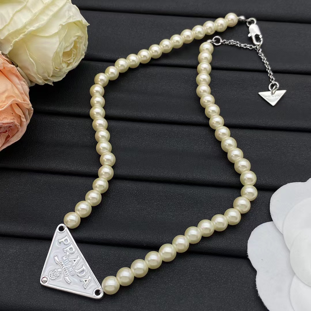 Classic Pendants Pearls Necklace PPXL-9120007