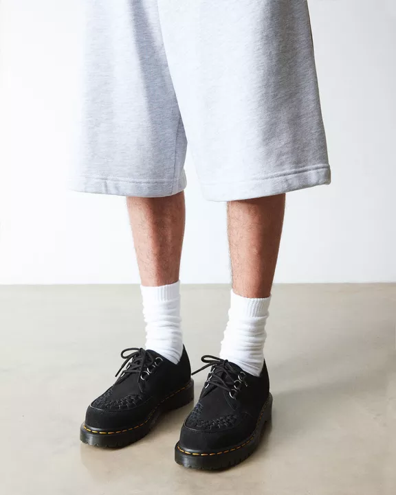 Ramsey Woven Suede Creepers