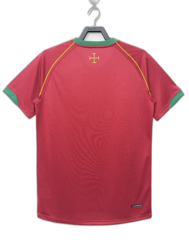 Camisa Portugal 2006 I Home - Versão Retro