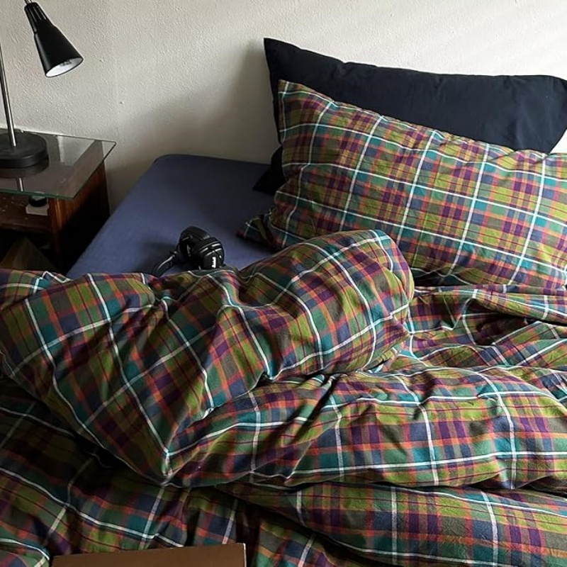 Buffalo Plaid Duvet Cover Queen