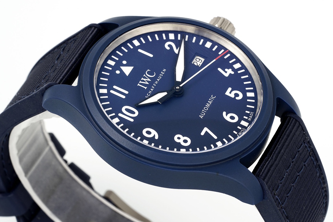IWC Pilot Ceramic Replica IW328101 – ZF Factory Blue Ceramic 41mm
