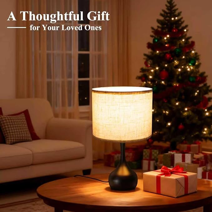 LUMIGROVE Touch Bedside Lamp for Bedroom