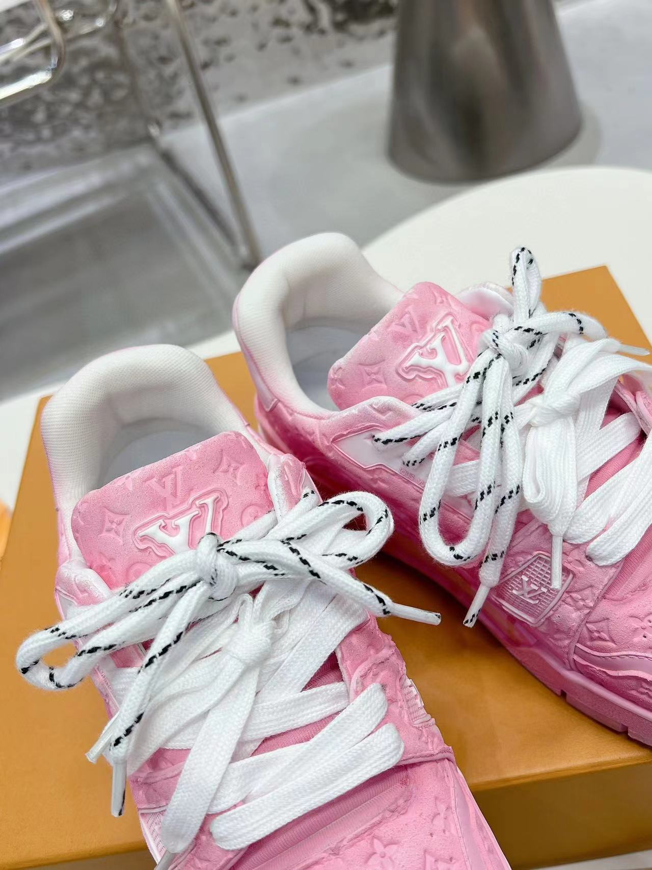 Classic Top quality Pink casual shoes LX-872166