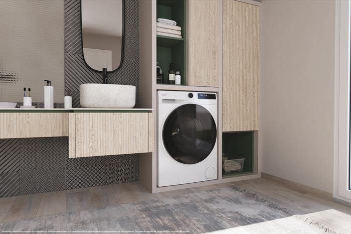 CANDY - Lavatrice BP 412BL8-S 12Kg Classe A-Bianco