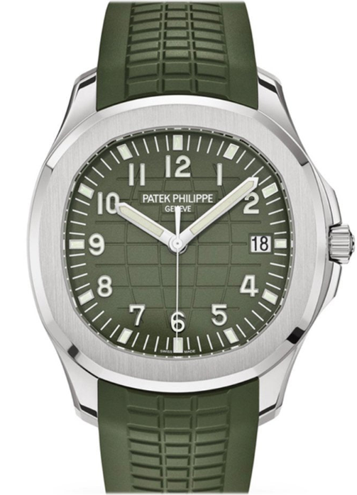 Strap compatible with Patek Philippe 5168G-010 watch model