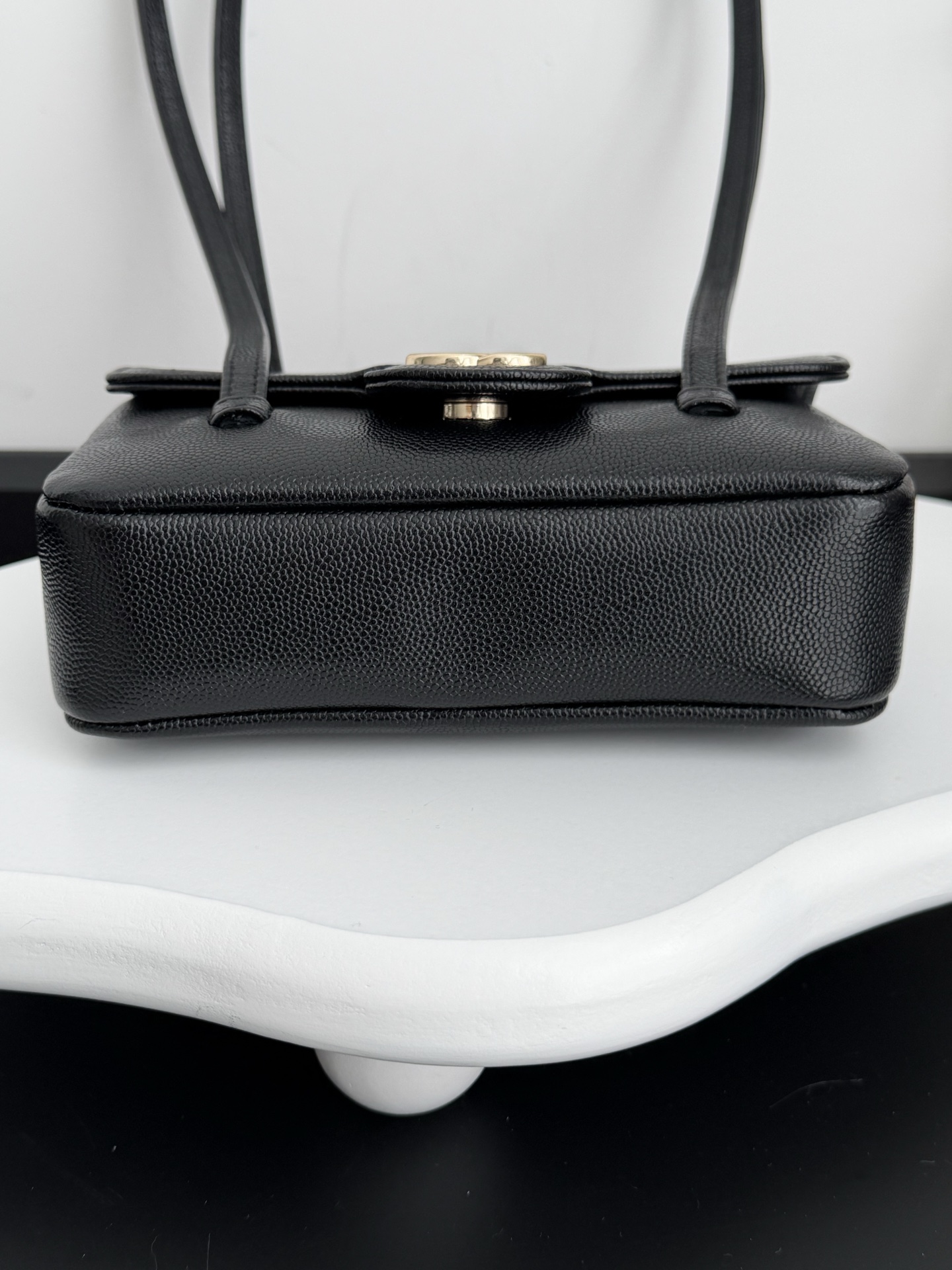 Chanel Leather Strap Bag