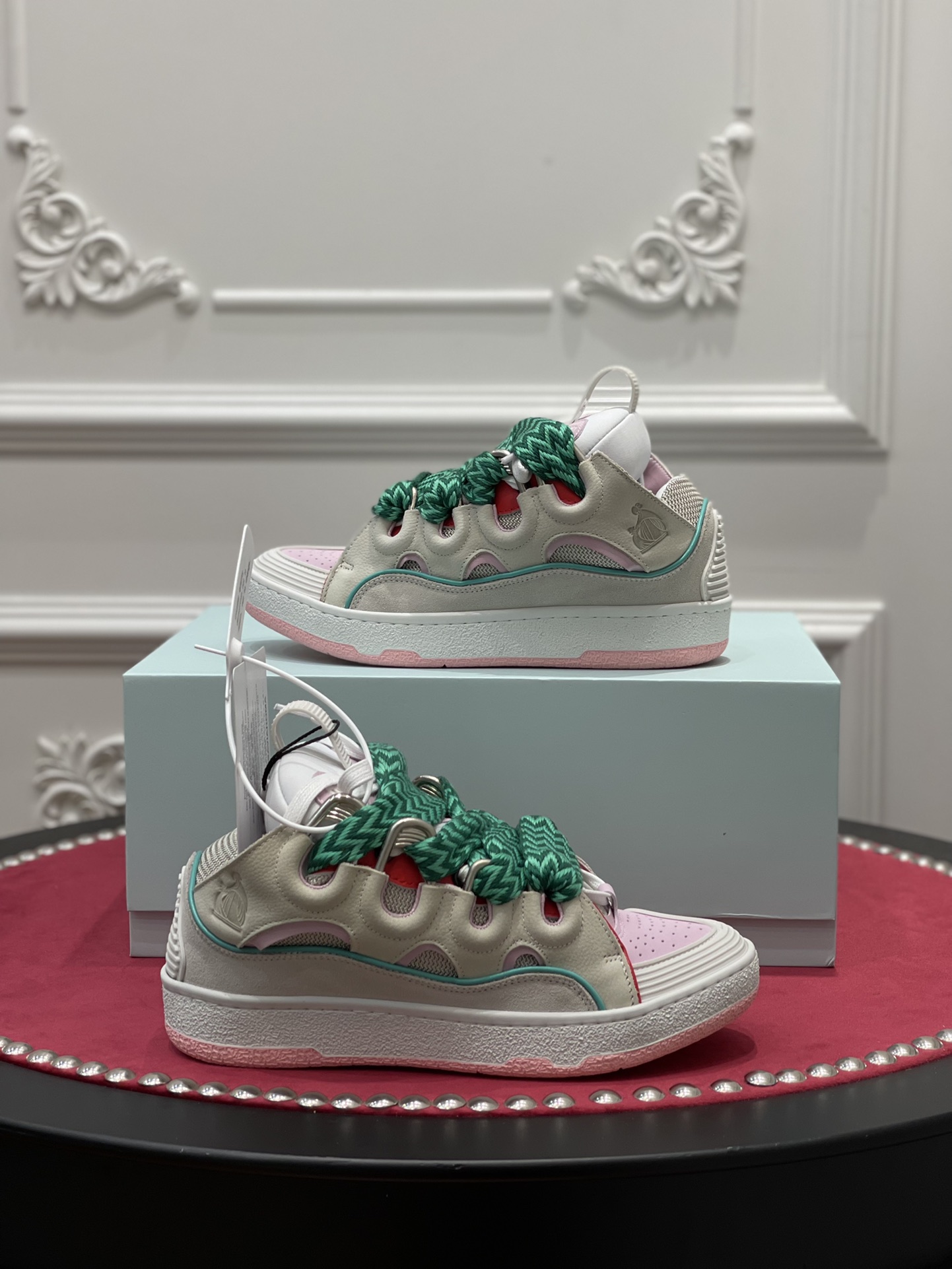 LAN Curb SneakerBeige Pink FM-SKRK11-DALL-P225205