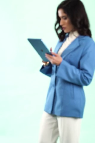 Lavish Blue Summer Blazer