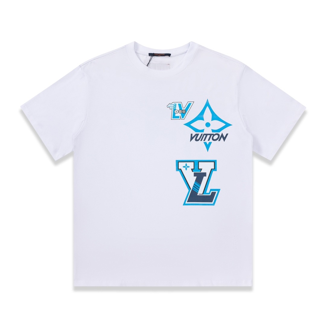 LV 23SS logo printed t-shirt