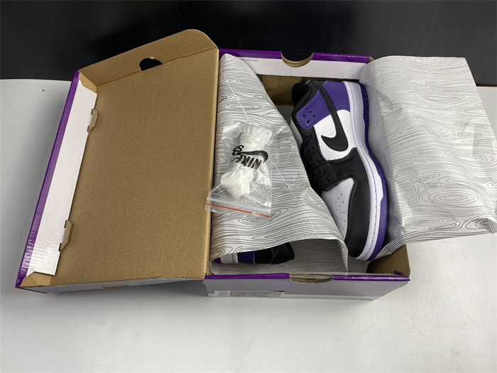 NK SB Dunk Low Court Purple BQ6817-500