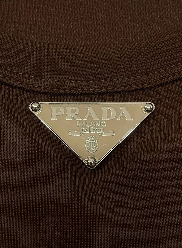 Classic Threaded Peplum Triangle Label Vest BX-93403