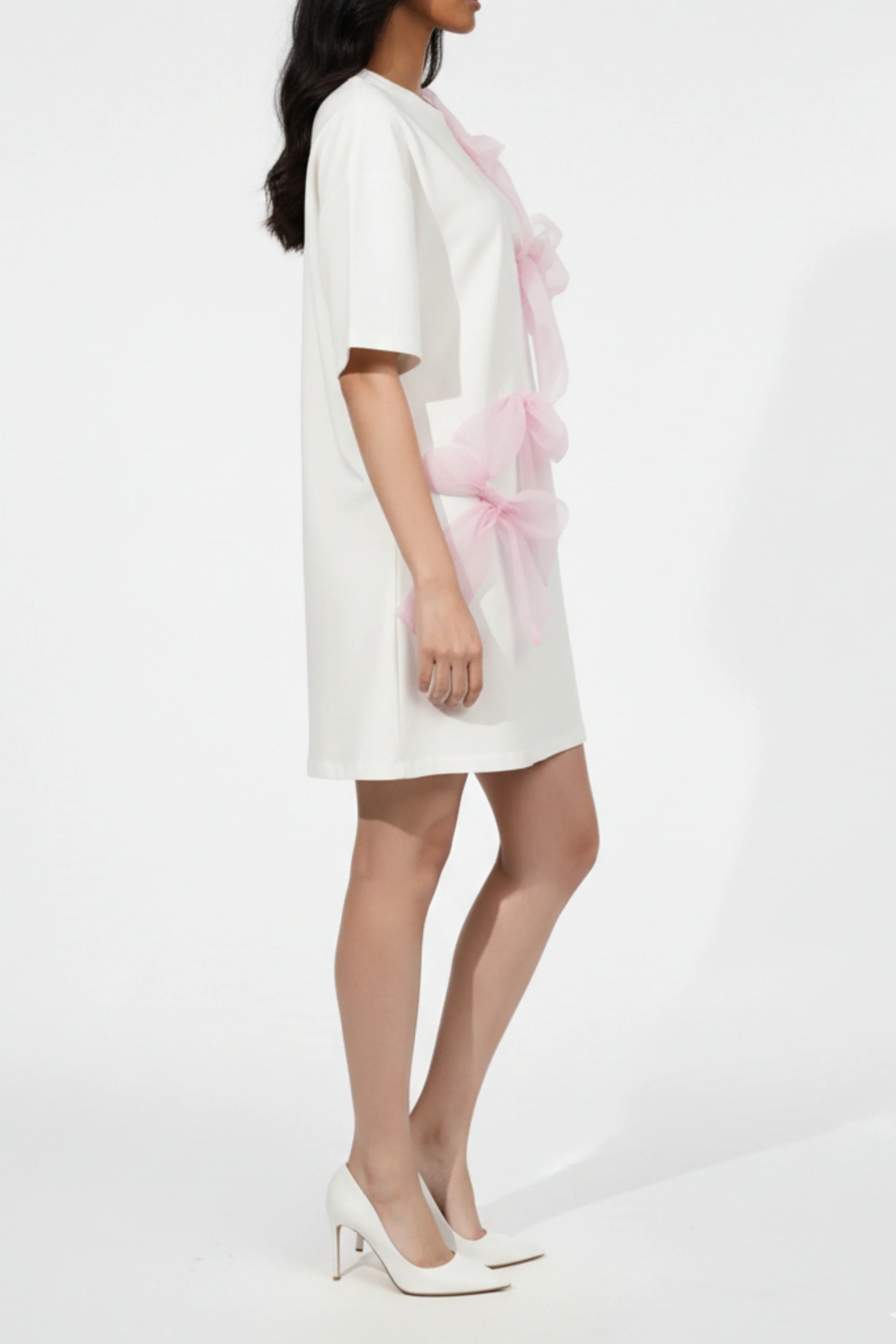 Bonita Bows White T-Shirt