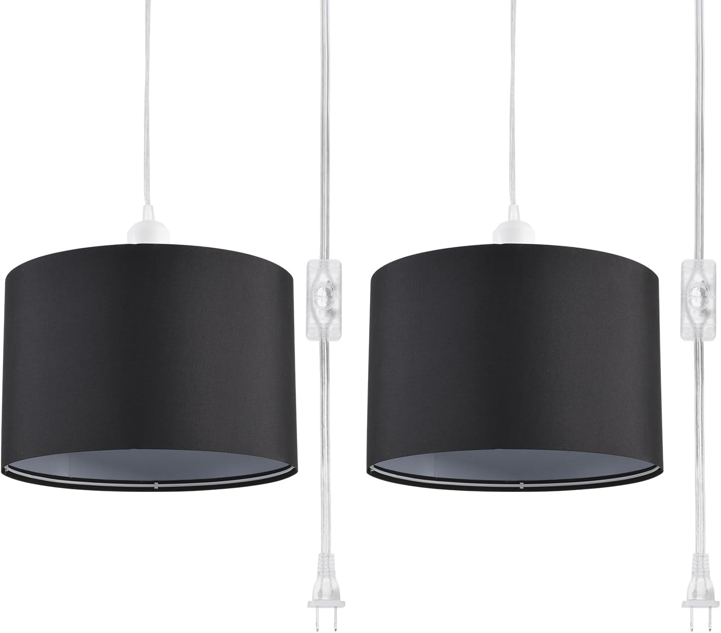 LUMISCAPE 2 Pack Plug in Pendant Light