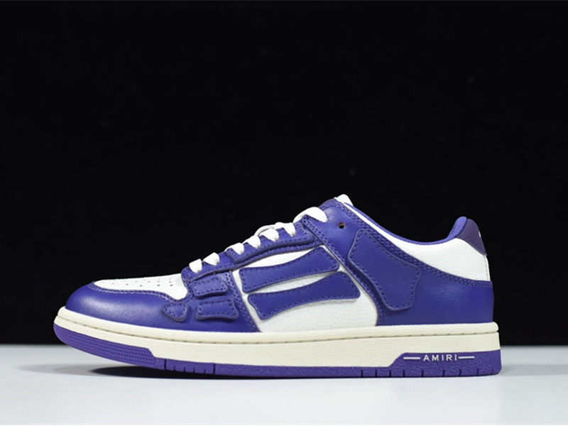 AMR Skel Top Low Purple White
