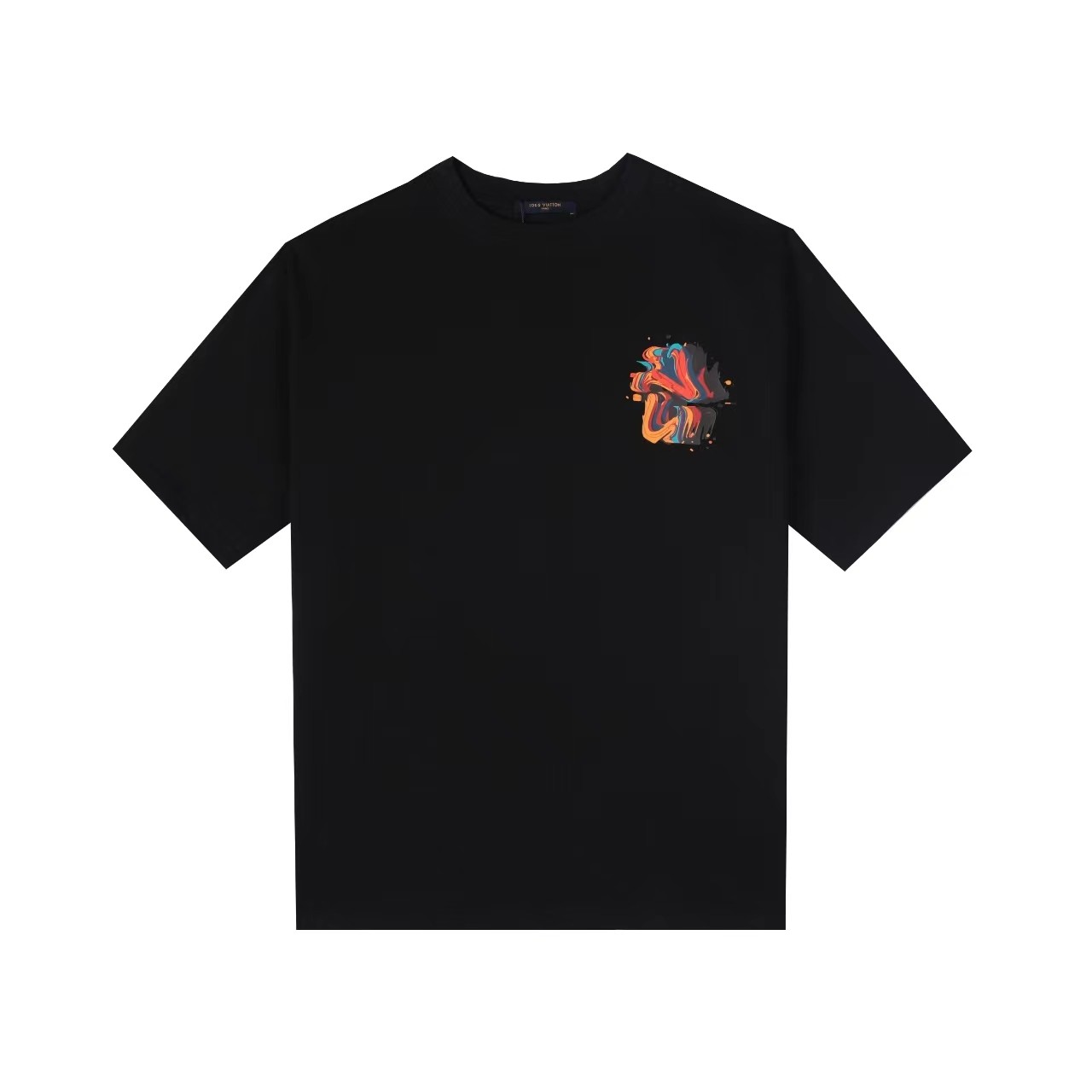 LV 23ss front and back patterned t-shirt