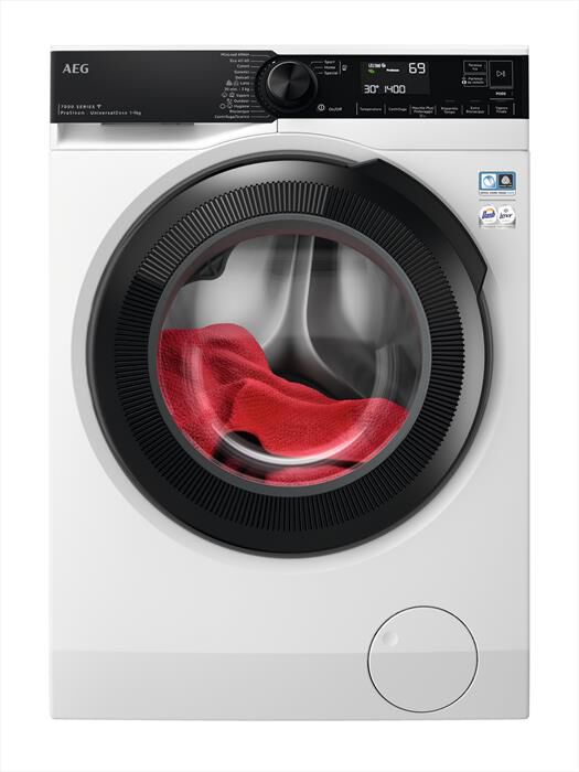 AEG - Lavatrice LR7HEU94BY 9 Kg Classe A-Bianco/oblò nero