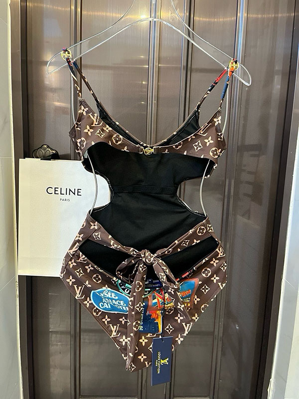 Quick-drying Sexy Waistless One-piece Smocked Swimsuit YY-925531