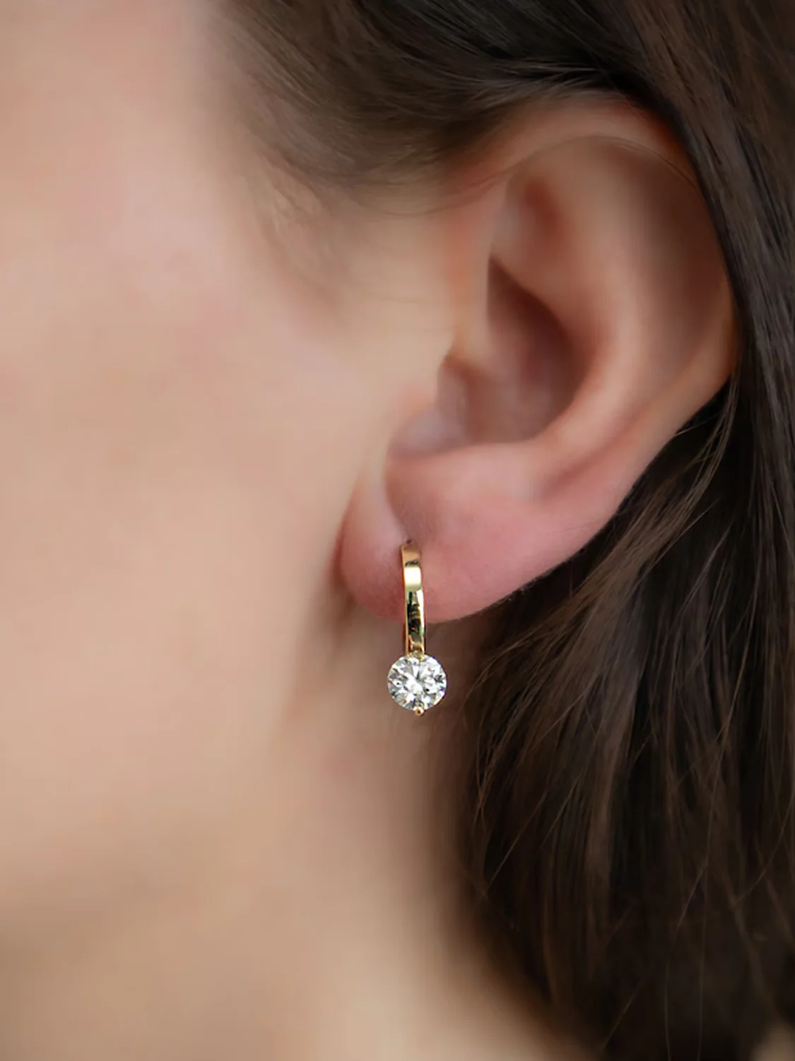 White Sapphire Classic Huggies