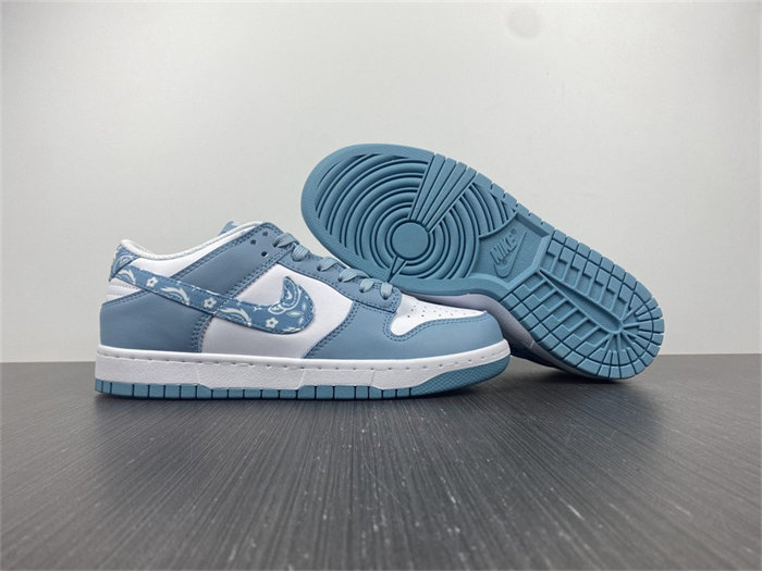 NK Dunk Low Essential Paisley Pack Worn Blue DH4401-101