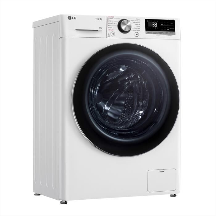 LG - Lavatrice AI DD R7 F2R7S09TSWC 9kg Classe A-10%-Bianca