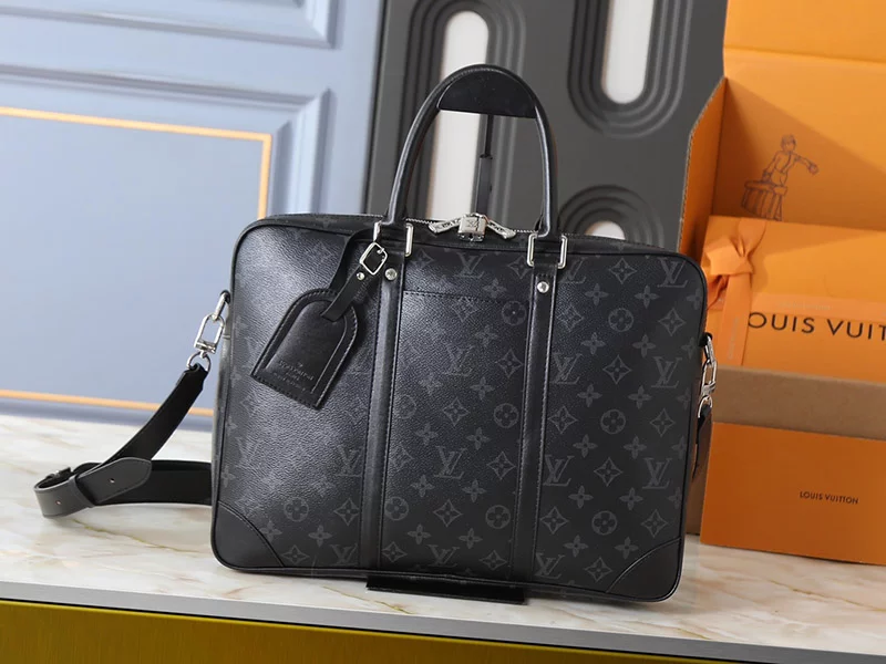 Genuine leather (5 Colors) 14.4″x10.8″x2.4″ Birefcases with straps BB-16063