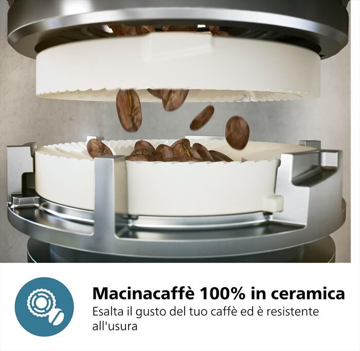 PHILIPS - Macchina da caffè automatica SERIES 3300 EP3321/40-Nero