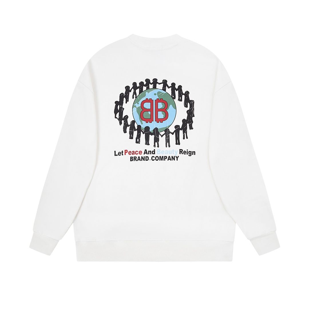 BLCG Hoodies WHITE