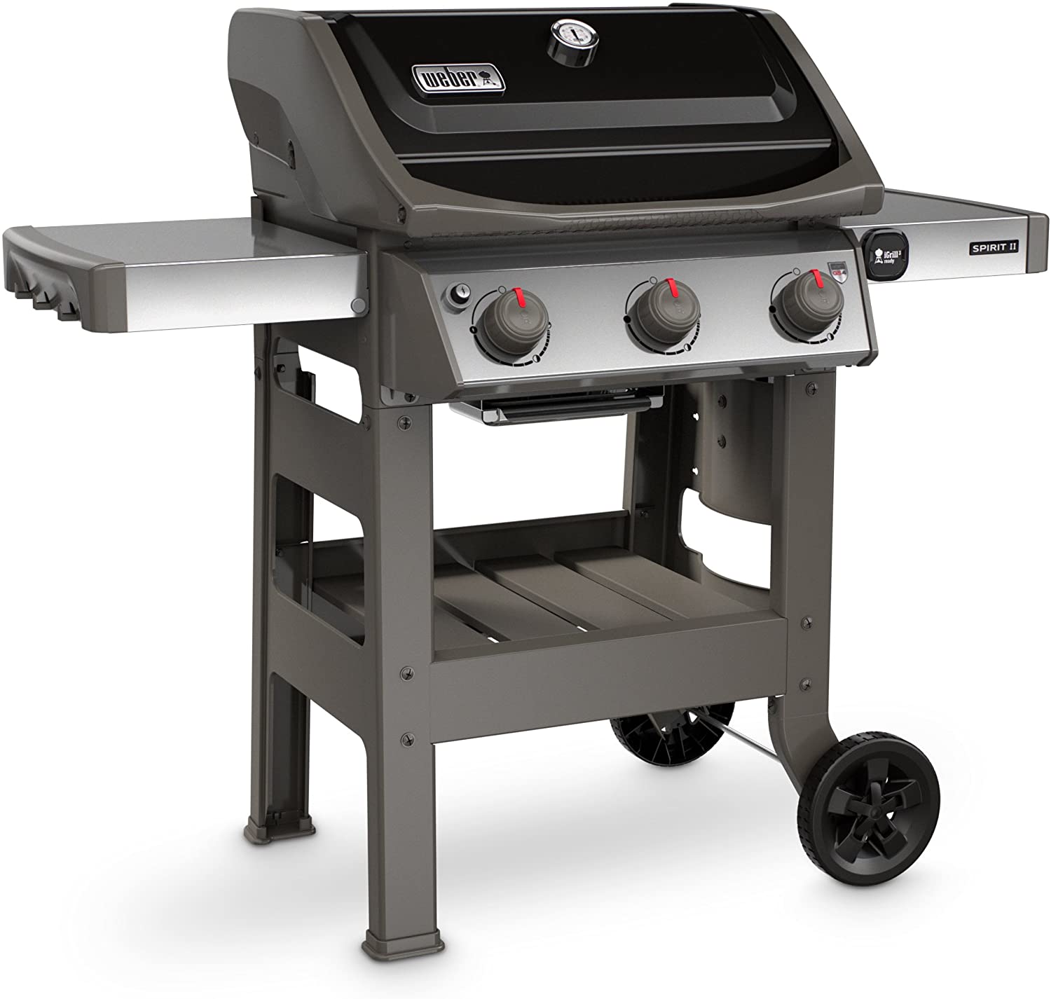 Weber 45010001 Spirit II E-310 3-Burner Liquid Propane Grill, Black