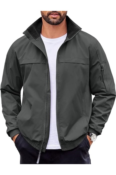 Mens Lightweight Bomber Jackets Stand