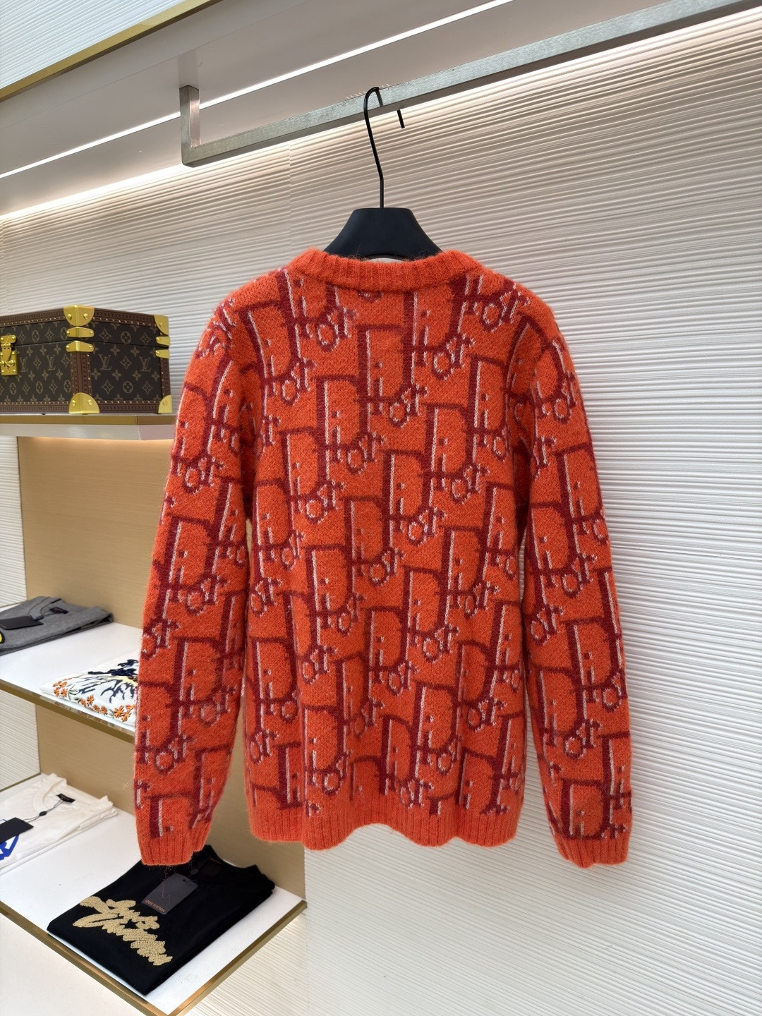 DR Mohair Knit Cardigan Sweater