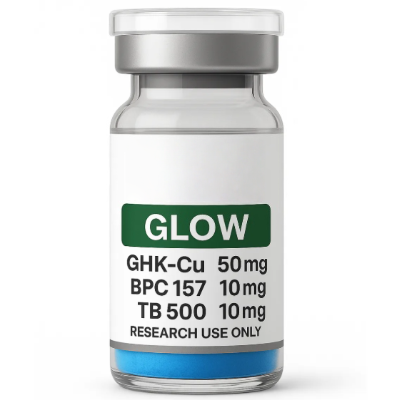 Glow(BPC 157 10mg+GHK-CU 50mg+TB500 10mg)