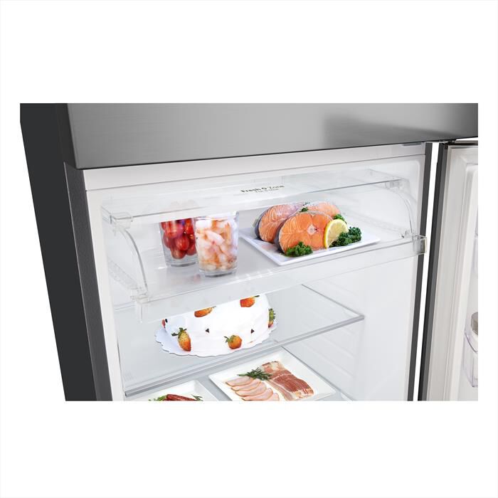 LG - Frigorifero 2 porte GTBV44PYBKD Classe E 461L-Argento
