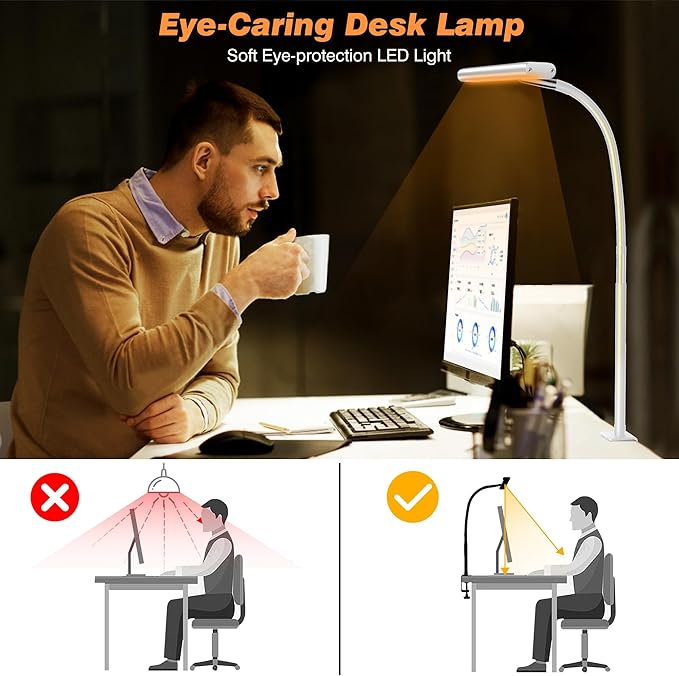 LUMIGROVE LED Desk Lamp for Office Home