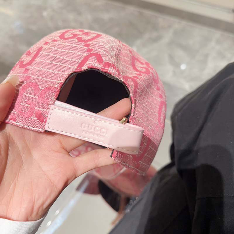 Fashion Adjustable Pink Baseball Cap MZ-916094