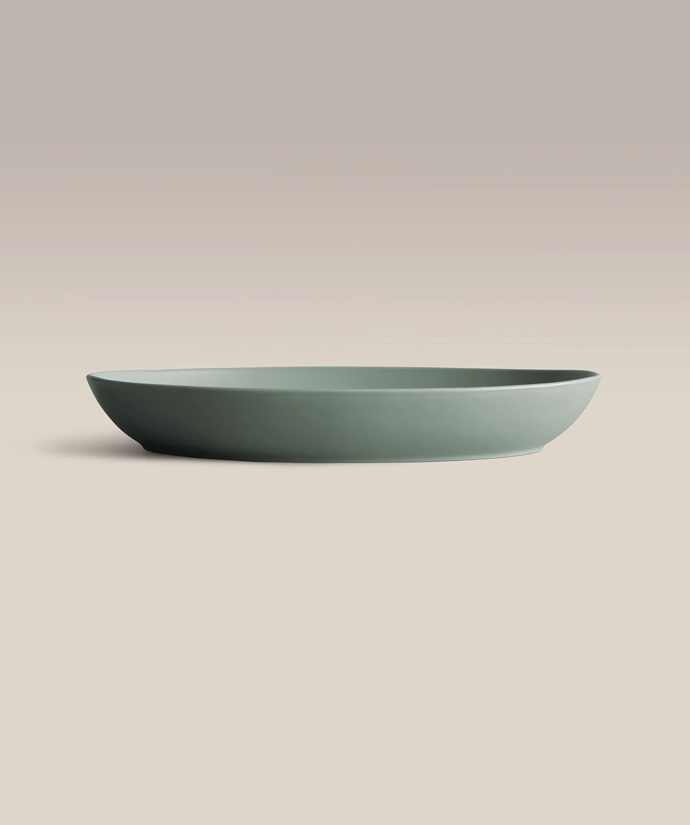 Oval Low Serving Bowl