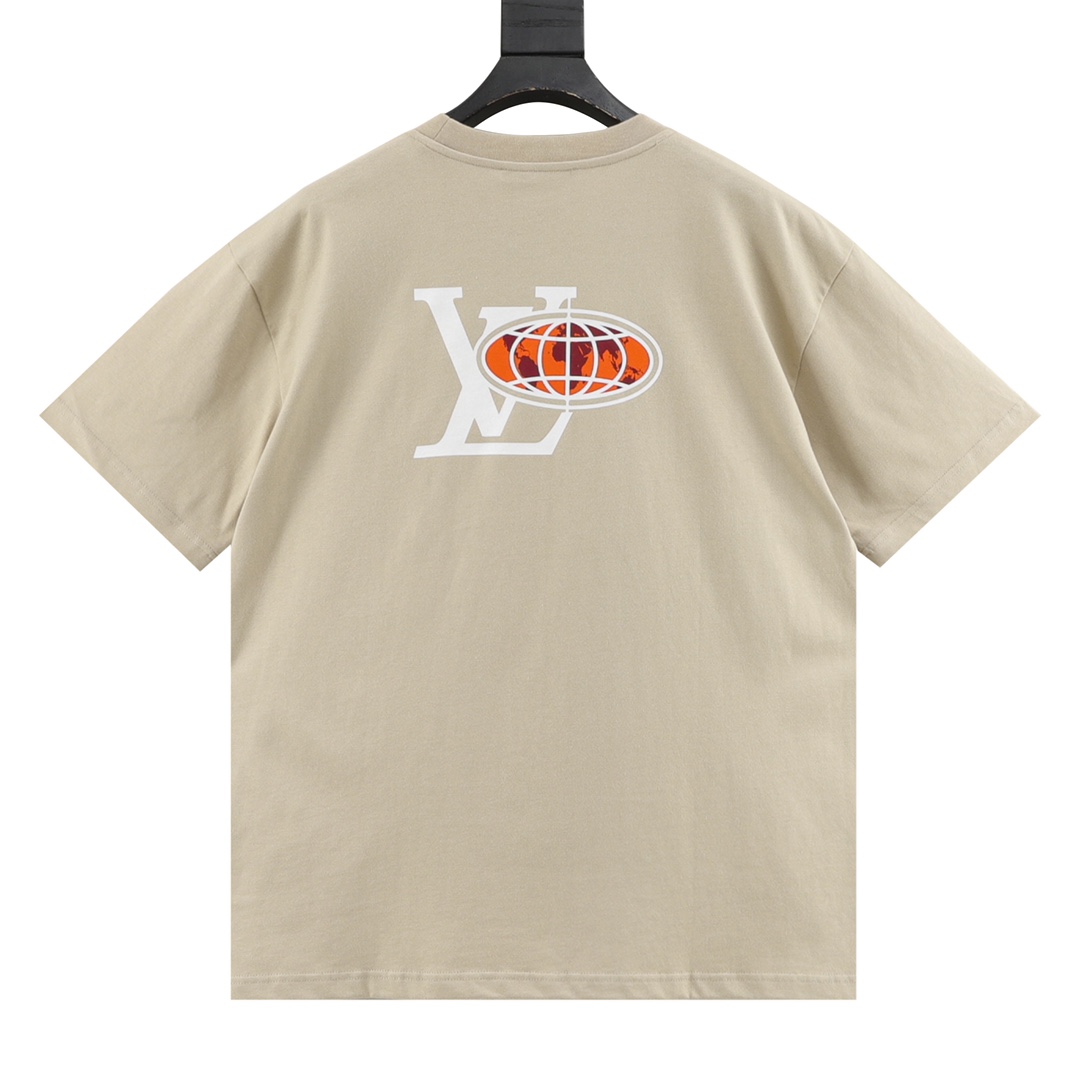 LV Logo lettering T-shirt